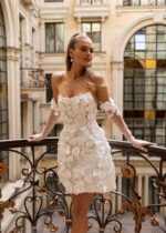 Короткое свадебное платье Тамила