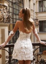 Короткое свадебное платье Тамила — изображение 4