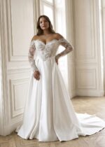 Свадебное платье Мей (plus size)